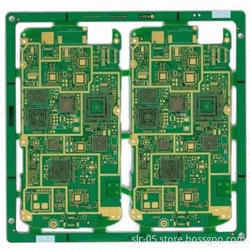 Multilayer PCBS, 6-layers Mobile phone PCB with surface finish chem Au
